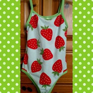 Girls Mini Boden One Piece Swimsuit 5Y 6Y